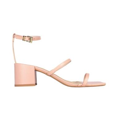 Imagem de Sandália Lolla Confort Salto Bloco Tiras Finas