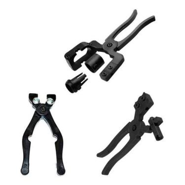 Imagem de Kit 3 Alicates Prensar E Soltar Mangueiras Linha Combustível - Kitest