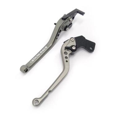 Imagem de Manete Esportivo Longo Honda Cb500 1997 A 2005 - Sem marca, Titanium