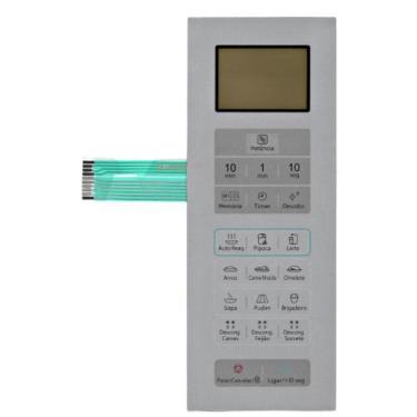 Imagem de Membrana teclado Para Microondas Panasonic Nnst 354 w Nnst 364 w Nnst 