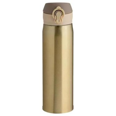 Imagem de Novidades Garrafa Térmica 400ml Em Aço Inox - LOJAS RM - LOJAS RM 