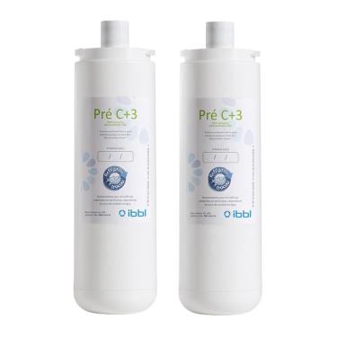 Imagem de Kit com 2 Refil Filtro ibbl Pré C + 3 para Purificador de água PFN2000, PFQ2000 e bdf - Original