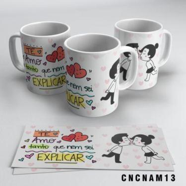 Imagem de Caneca Te Amo Tanto Que Nem Sei Explicar Branca - Live