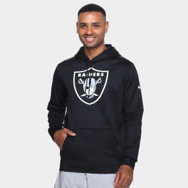 Imagem de Moletom Nike NFL Las Vegas Raiders Logo Therma C/ Capuz Masculino-Masculino