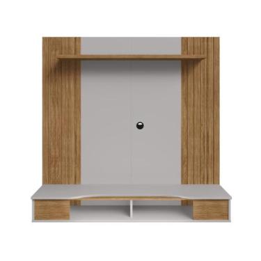 Imagem de Painel para TV 55 Pol Ipanema Cinamomo Off White Bechara - Móveis Bech
