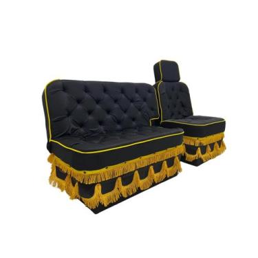 Imagem de Jogo Sofá Cama Caminhão Mb Bicudo 1214 1318 1418 1620 Atron - DUARTE E