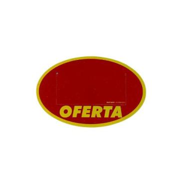 Imagem de Cartaz de Oferta Porta Etiqueta de Gôndola 9x14cm Papel Duplex 100 uni