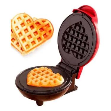 Imagem de Mini máquina de waffer coração - M&c, 110V