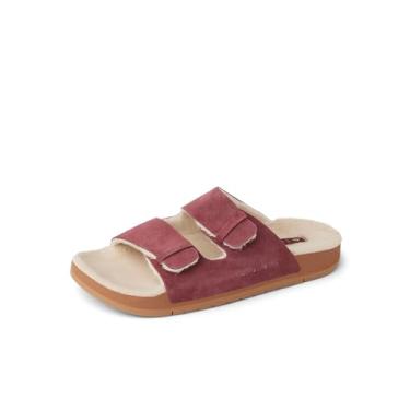 Imagem de REEF Sandália feminina Ojai Two Bar Cozy Slide, Cordovan, 34
