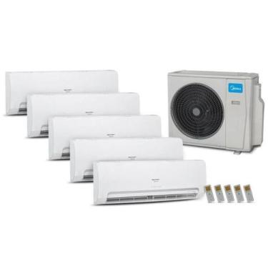Imagem de Ar Condicionado Multisplit HW Inverter 42.000 Btu (5x Evap 9.000) Quen