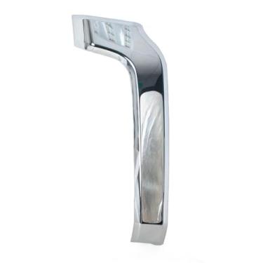 Imagem de Moldura de acabamento inferior de farol dianteiro, tampa decorativa, compatível com Mitsubishi Pajero Montero V93 V97 V98 2015 2016 2017(1pc right)
