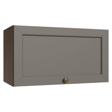 Imagem de Armário Aéreo 60 Cm 1 Porta Basculante Rustic/cinza Vik Madesa Rustic/cinza