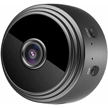Imagem de Mini Câmera Espiã A9 WiFi, Veicular, Escondida, Visão Noturna, Segurança e Monitoramento — Cor Preta