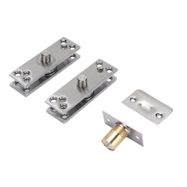 Imagem de AYNEFY MECANISMO DE BOLA DE BALORES DE ENCIMENTAÇÃO DE ENCIMENTAÇÃO DE TALHA DE TALHA DE ALTA ENTREGA 220 Libras - Hardware DE Aço Inoxidável para Molduras DE Alumínio, 2 Dobradiças para Uso Comercial