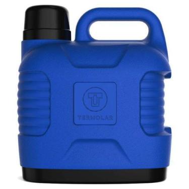 Imagem de Kit Garrafão Térmico 05 L Azul Supertermo 3 Uni - TERMOLAR