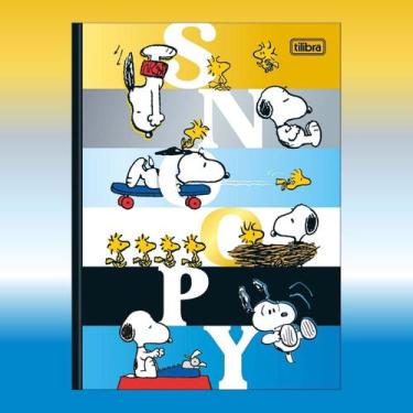 Imagem de Caderneta (Pequena) Costurada Petit Snoopy 96 Folhas Decoradas 10,5 cm