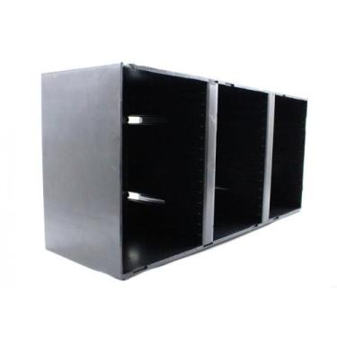 Imagem de Porta Cd Modular (Preto) Newness - Capacidade Para 45 Cds