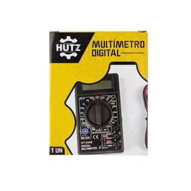 Imagem de Multímetro Digital Profissional Portátil Com Cabo Teste Hutz