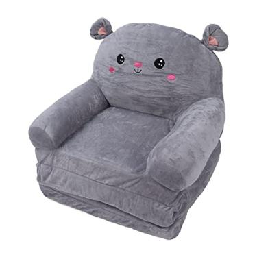 Imagem de Pano de sofá Dobrável para Crianças de Desenho Animado e sofá Ventilado Com Esponja, Sono Confortável Com Material Macio, Esponjas Dobráveis, Limpáveis ​​e Substituíveis para (3