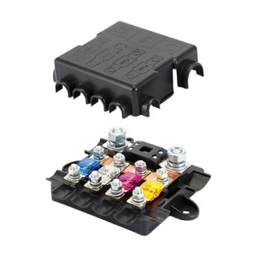 Imagem de NonMiFyR Tampa de proteção para caixa de fusíveis Pin Way, construção resistente, à prova d'água, suporte de fusível de substituição para navios, ônibus,