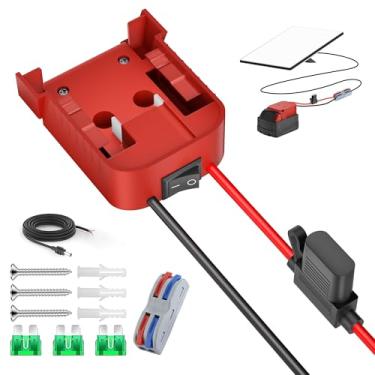 Imagem de Gunovy Adaptador De Bateria Starlink Mini Para Bateria Milwaukee 3,3 Pés/1 M 18 Awg Cabo De Alimentação Dc Starlink Mini Para Adaptador De Bateria Milwaukee M18 Para Pacote De Bateria Starlink Mini