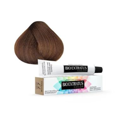 Imagem de Tintura Creme Bio Extratus Color Louro Médio Chocolate 7.7 60ml, Louro