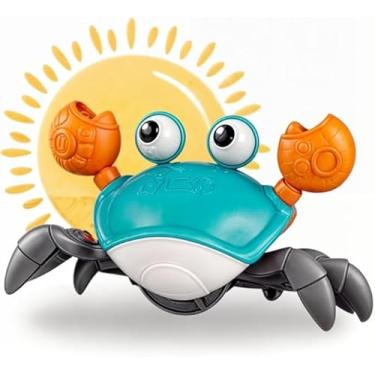 Imagem de Brinquedo Infantil Caranguejo Fujão com Sensor Inteligente e Música Divertida para Crianças – Interativo, Foge ao Ser Aproximado, Estimula o Desenvolvimento e a Diversão