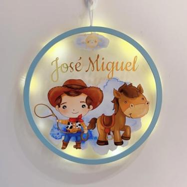 Imagem de Porta Maternidade Led Toy 2 Acrílico e Espelho