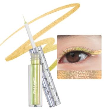 Imagem de CHARMACY Delineador Líquido Chameleon, Delineador Com Glitter Líquido, Altamente Pigmentado, Delineador Metálico Multicolorido À Prova D'Água, Ponta Ultrafina, Longa Duração, À Prova De Manchas (#302)