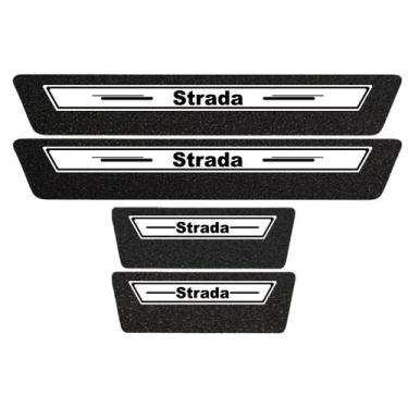 Imagem de Soleira Protetora Porta Premium Branco Strada 2023 2024 2025 - Jhow Ad