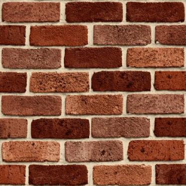 Imagem de Papel de parede bobinex contemporâneo - tijolinho marrom