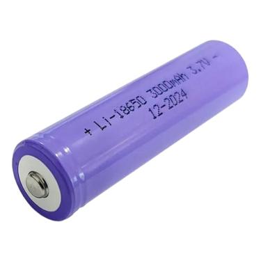 Imagem de Pilha Recarregável Lithium 18650 – 3,7V 3000mAh Alta Capacidade