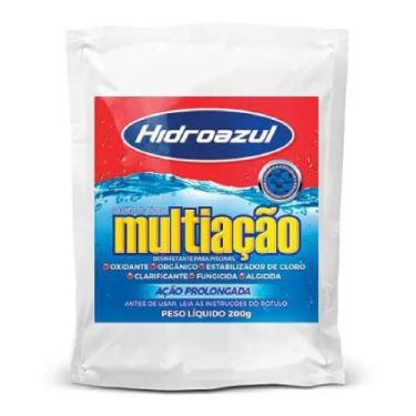 Imagem de (Hidroazul) 200g - Pastilhas de Cloro Multiação