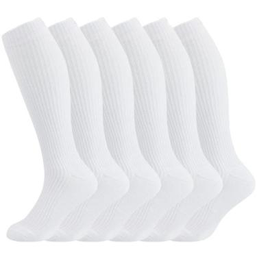 Imagem de Meias de compressão +MD 15-20mmHg para mulheres e homens (6 pares)