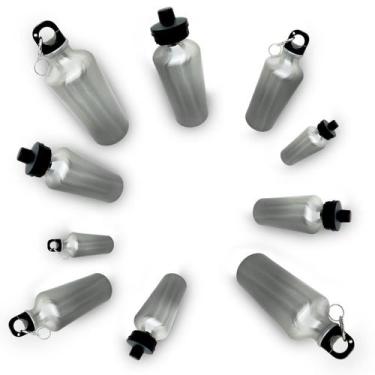 Imagem de Kit 10 Squeezes Prata Para Sublimação Live 600 ml