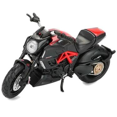 Imagem de Miniatura Moto Ducati Diavel Carbon 1/18 Preto Maisto 35300