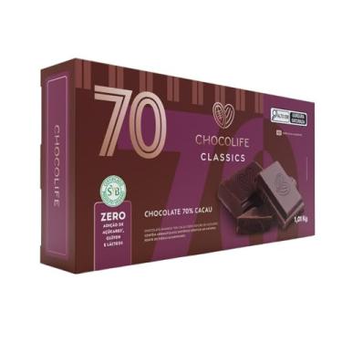 Imagem de Chocolate 70% Cacau - Chocolife - 1unx1,01kg