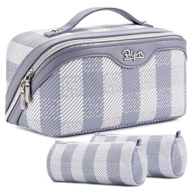 Imagem de Organizador de bolsas de maquiagem de viagem BOYATU, conjunto de 3 peç