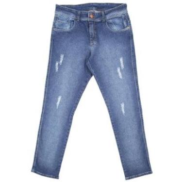 Imagem de Calça Jeans Bivik Elastano Est 83 Azul - Masculino-Masculino