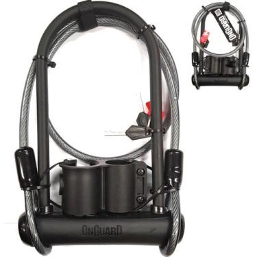 Imagem de Cadeado Trava U-Lock Cabo Onguard Neons 8154