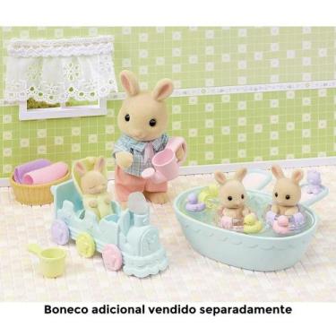 Imagem de Conjunto Hora do Banho Trigêmeos Sylvanian Families Epoch