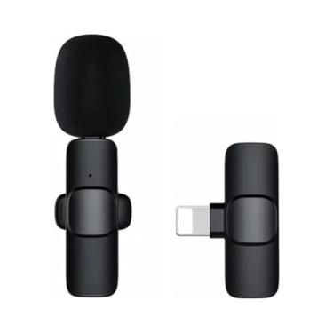 Imagem de Microfone Lapela Wireless Sem Fio Para iPhone iPad Lightning