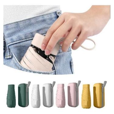 Imagem de Bolsa Guarda-chuva Mini Capsula De Bolso Portátil Anti-uv - LELA