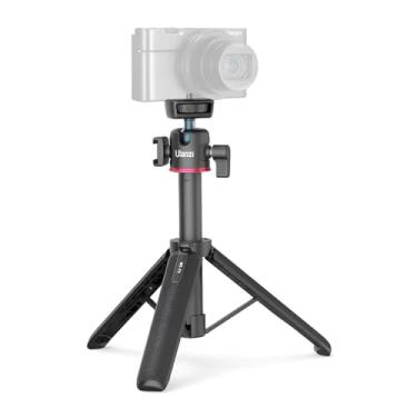 Imagem de Tripé para Selfie Ulanzi MT-73 com Cabeça Esférica de 1/4"", Haste Extensível de 5 Seções, Suporte para Sapata Fria e Capacidade de Carga de 1 kg – Leve, Estável e Portátil