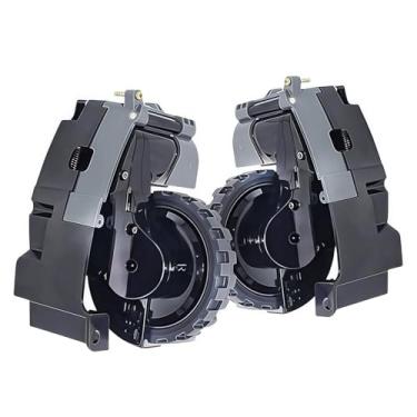 Imagem de Par de módulos de roda de tração esquerda e direita GIB compatível com iRobot Roomba i7 i7+ i8 i3 i6+/Plus E5 E6 E7 J7 J7+ J6+ Series Peças de reposição de aspirador de pó [atualizado, baixo ruído]
