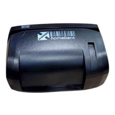 Imagem de Leitor De Boletos Bancário Nonus Homebank Leitura Manual Usb Preto Usb
