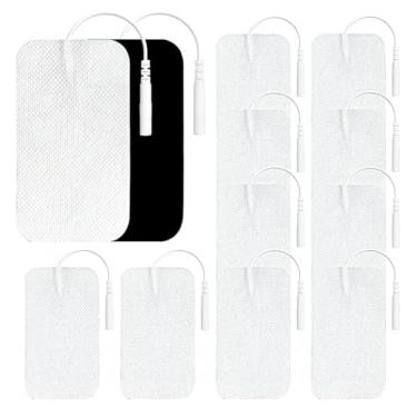 Imagem de Eletrodos Adesivos para Massagem TENS FES, 5cm x 9cm, Pacote com 6/10/20 Unidades (6)