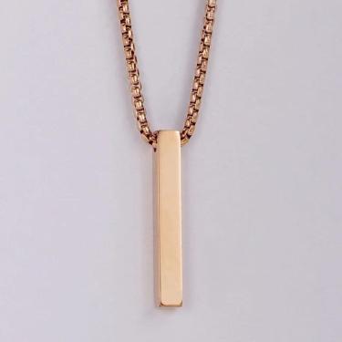 Imagem de Cordão Pingente Personalize A Seu Gosto:Nome,Data,Spotify