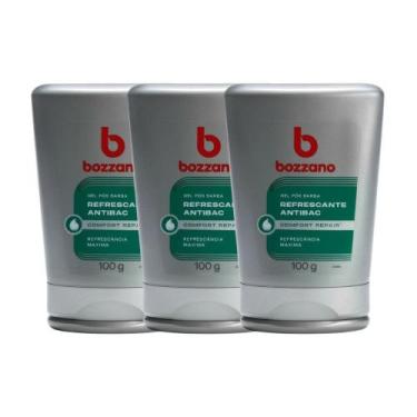 Imagem de Kit Gel Pós Barba Bozzano Refrescante 3 Unidades
