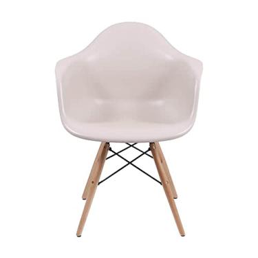 Imagem de KIT 02 CADEIRAS DKR COM BRACO FENDI BASE MADEIRA OR DESIGN